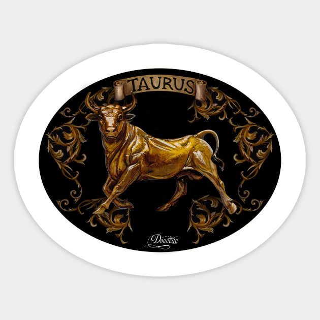 TAURUS Sticker by TOBOLAND